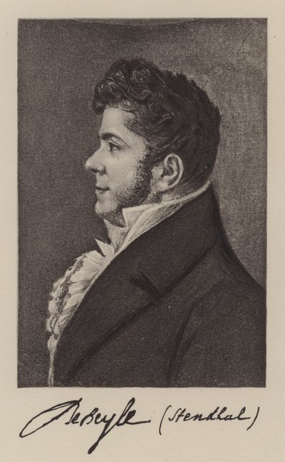 Stendhal (Marie-Henri Beyle), French Novelist by French School